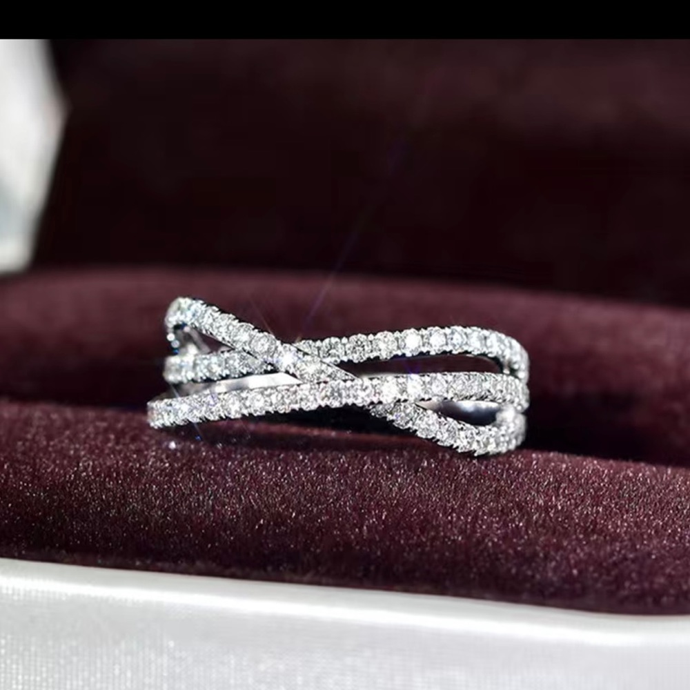 BNIB - Silver Multi Row Ring. - Picture 8 of 8